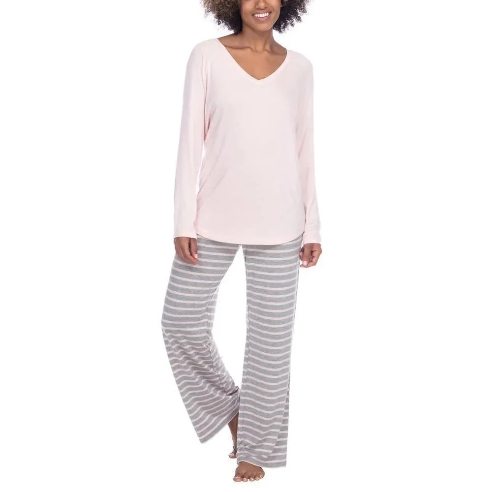 HONEYDEW Ladies Soft Stretch 3-piece Pajama Set - Picture 6 of 10
